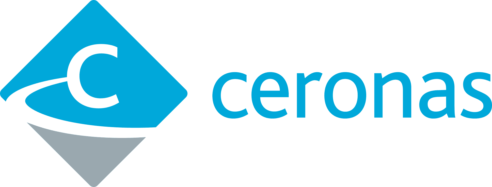 A blue logo of ceros is shown.